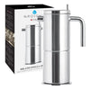 Grosche Milano Stella Aroma Çelik Moka Pot Gümüş 4 Cup